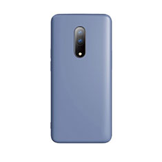 Silikon Hülle Handyhülle Ultra Dünn Schutzhülle Tasche S01 für OnePlus 7 Blau