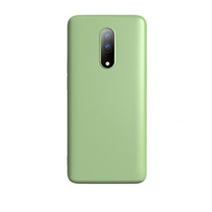 Silikon Hülle Handyhülle Ultra Dünn Schutzhülle Tasche S01 für OnePlus 7 Grün