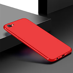Silikon Hülle Handyhülle Ultra Dünn Schutzhülle Tasche S01 für Oppo A3 Rot