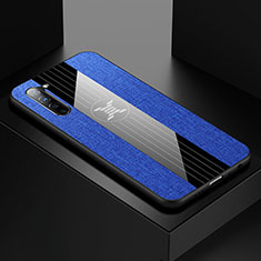 Silikon Hülle Handyhülle Ultra Dünn Schutzhülle Tasche S01 für Oppo Find X2 Lite Blau