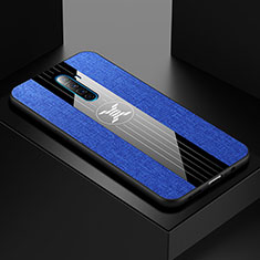 Silikon Hülle Handyhülle Ultra Dünn Schutzhülle Tasche S01 für Realme X2 Pro Blau