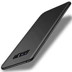 Silikon Hülle Handyhülle Ultra Dünn Schutzhülle Tasche S01 für Samsung Galaxy Note 8 Duos N950F Schwarz