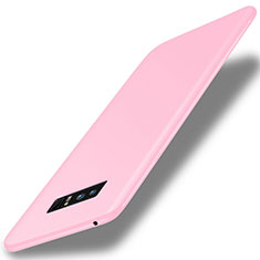 Silikon Hülle Handyhülle Ultra Dünn Schutzhülle Tasche S01 für Samsung Galaxy Note 8 Rosa