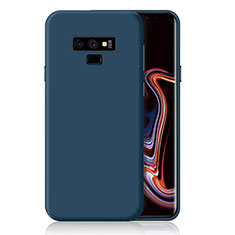 Silikon Hülle Handyhülle Ultra Dünn Schutzhülle Tasche S01 für Samsung Galaxy Note 9 Blau