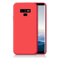 Silikon Hülle Handyhülle Ultra Dünn Schutzhülle Tasche S01 für Samsung Galaxy Note 9 Rot