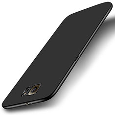 Silikon Hülle Handyhülle Ultra Dünn Schutzhülle Tasche S01 für Samsung Galaxy S6 Duos SM-G920F G9200 Schwarz