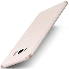 Silikon Hülle Handyhülle Ultra Dünn Schutzhülle Tasche S01 für Samsung Galaxy S8 Weiß
