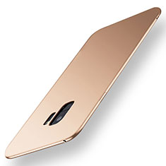 Silikon Hülle Handyhülle Ultra Dünn Schutzhülle Tasche S01 für Samsung Galaxy S9 Gold