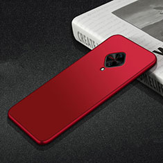 Silikon Hülle Handyhülle Ultra Dünn Schutzhülle Tasche S01 für Vivo S1 Pro Rot