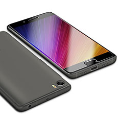 Silikon Hülle Handyhülle Ultra Dünn Schutzhülle Tasche S01 für Xiaomi Mi 5 Grau