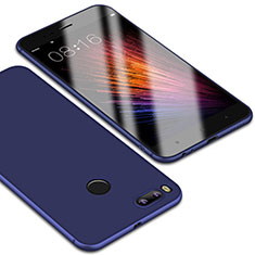 Silikon Hülle Handyhülle Ultra Dünn Schutzhülle Tasche S01 für Xiaomi Mi 5X Blau