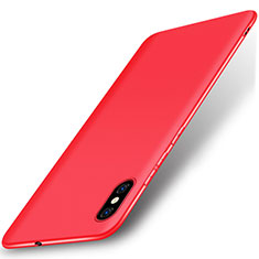 Silikon Hülle Handyhülle Ultra Dünn Schutzhülle Tasche S01 für Xiaomi Mi 8 Explorer Rot