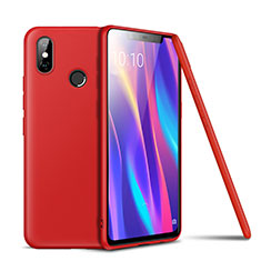 Silikon Hülle Handyhülle Ultra Dünn Schutzhülle Tasche S01 für Xiaomi Mi 8 Rot