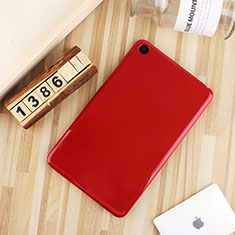 Silikon Hülle Handyhülle Ultra Dünn Schutzhülle Tasche S01 für Xiaomi Mi Pad Rot