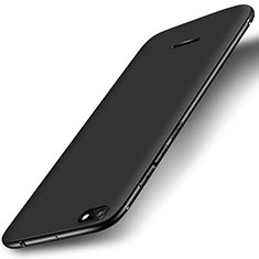 Silikon Hülle Handyhülle Ultra Dünn Schutzhülle Tasche S01 für Xiaomi Redmi 6A Schwarz