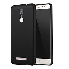 Silikon Hülle Handyhülle Ultra Dünn Schutzhülle Tasche S01 für Xiaomi Redmi Note 3 Pro Schwarz