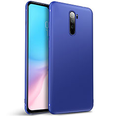 Silikon Hülle Handyhülle Ultra Dünn Schutzhülle Tasche S01 für Xiaomi Redmi Note 8 Pro Blau