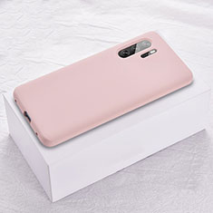 Silikon Hülle Handyhülle Ultra Dünn Schutzhülle Tasche S02 für Huawei P30 Pro New Edition Rosa