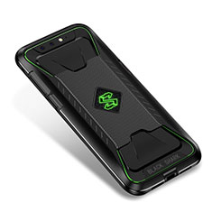 Silikon Hülle Handyhülle Ultra Dünn Schutzhülle Tasche S02 für Xiaomi Black Shark Schwarz