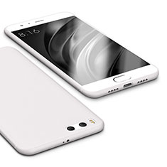 Silikon Hülle Handyhülle Ultra Dünn Schutzhülle Tasche S02 für Xiaomi Mi 6 Weiß