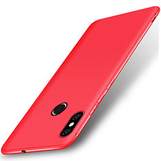 Silikon Hülle Handyhülle Ultra Dünn Schutzhülle Tasche S02 für Xiaomi Mi 8 Rot