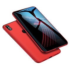 Silikon Hülle Handyhülle Ultra Dünn Schutzhülle Tasche S02 für Xiaomi Mi A2 Rot