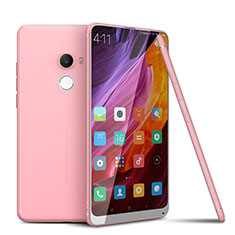 Silikon Hülle Handyhülle Ultra Dünn Schutzhülle Tasche S02 für Xiaomi Mi Mix 2 Rosa