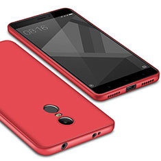 Silikon Hülle Handyhülle Ultra Dünn Schutzhülle Tasche S02 für Xiaomi Redmi Note 4 Standard Edition Rot