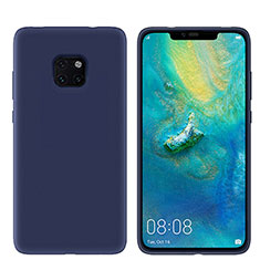 Silikon Hülle Handyhülle Ultra Dünn Schutzhülle Tasche S03 für Huawei Mate 20 Pro Blau