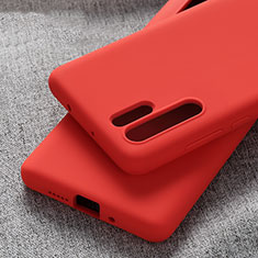 Silikon Hülle Handyhülle Ultra Dünn Schutzhülle Tasche S03 für Huawei P30 Pro New Edition Rot