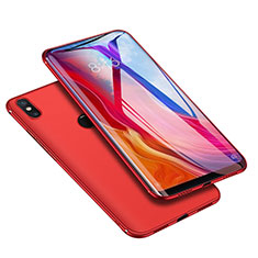 Silikon Hülle Handyhülle Ultra Dünn Schutzhülle Tasche S04 für Xiaomi Mi 8 Rot