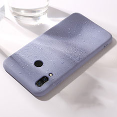 Silikon Hülle Handyhülle Ultra Dünn Schutzhülle Tasche S05 für Huawei Honor 8X Grau