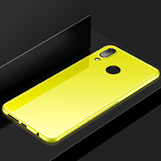 Silikon Hülle Handyhülle Ultra Dünn Schutzhülle Tasche S05 für Huawei P20 Lite Gelb