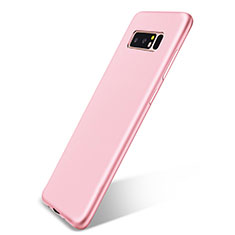 Silikon Hülle Handyhülle Ultra Dünn Schutzhülle Tasche S05 für Samsung Galaxy Note 8 Duos N950F Rosa