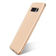 Silikon Hülle Handyhülle Ultra Dünn Schutzhülle Tasche S05 für Samsung Galaxy Note 8 Gold