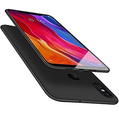 Silikon Hülle Handyhülle Ultra Dünn Schutzhülle Tasche S05 für Xiaomi Mi 8 Schwarz