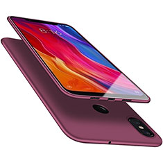 Silikon Hülle Handyhülle Ultra Dünn Schutzhülle Tasche S05 für Xiaomi Mi 8 Violett