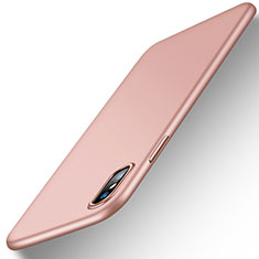 Silikon Hülle Handyhülle Ultra Dünn Schutzhülle Tasche S18 für Apple iPhone X Rosegold