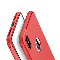 Silikon Hülle Handyhülle Ultra Dünn Schutzhülle Tasche V01 für Apple iPhone Xs Max Rot