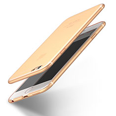 Silikon Hülle Handyhülle Ultra Dünn Schutzhülle U12 für Apple iPhone 6S Gold