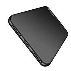 Silikon Hülle Handyhülle Ultra Dünn Schutzhülle Z02 für Apple iPhone 8 Plus Schwarz
