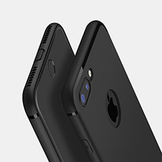 Silikon Hülle Handyhülle Ultra Dünn Schutzhülle Z05 für Apple iPhone 8 Plus Schwarz