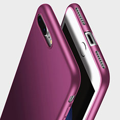 Silikon Hülle Handyhülle Ultra Dünn Schutzhülle Z10 für Apple iPhone 8 Plus Violett