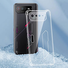 Silikon Hülle Handyhülle Ultradünn Tasche Durchsichtig Transparent für Asus ROG Phone 6 Pro Klar
