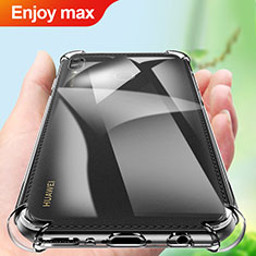 Silikon Hülle Handyhülle Ultradünn Tasche Durchsichtig Transparent für Huawei Enjoy Max Klar