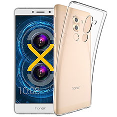 Silikon Hülle Handyhülle Ultradünn Tasche Durchsichtig Transparent für Huawei Honor 6X Klar