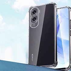 Silikon Hülle Handyhülle Ultradünn Tasche Durchsichtig Transparent für Huawei Honor 90 Lite 5G Klar