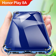 Silikon Hülle Handyhülle Ultradünn Tasche Durchsichtig Transparent für Huawei Honor Play 8A Klar