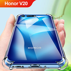 Silikon Hülle Handyhülle Ultradünn Tasche Durchsichtig Transparent für Huawei Honor V20 Klar