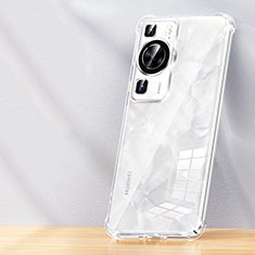 Silikon Hülle Handyhülle Ultradünn Tasche Durchsichtig Transparent für Huawei P60 Klar